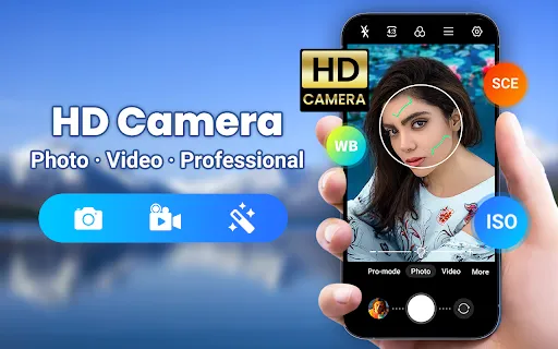 Скриншот 1 — Камера для Android - HD-камера