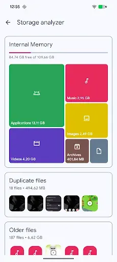 Скриншот 1 — Solid Explorer File Manager