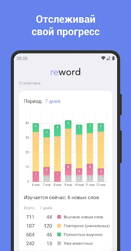 Скриншот 5 — Английский язык. Учить слова