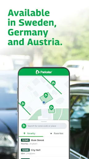 Скриншот 1 — Parkster - Smooth parking