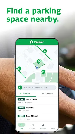 Скриншот 4 — Parkster - Smooth parking