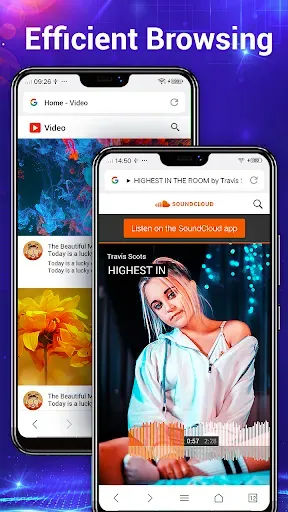 Скриншот 4 — Веб-браузер Lite - Fast&Secure
