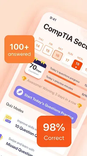 Скриншот 2 — CompTIA Security+ Prep 2026