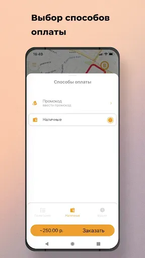 Скриншот 2 — Такси Игнат 222 Пассажир