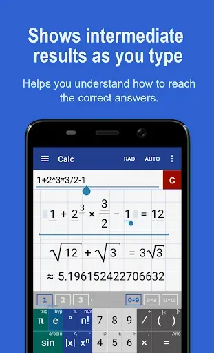 Скриншот 1 — Инженерный Калькулятор+Графики
