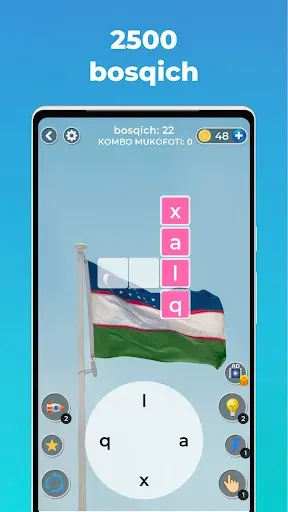 Скриншот 2 — So'z topish o'yini 🧩 2026
