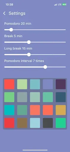 Скриншот 4 — Pomodoro — Focus Timer