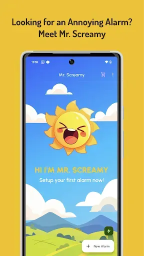 Скриншот 2 — Mr. Screamy - Loud Alarm Clock