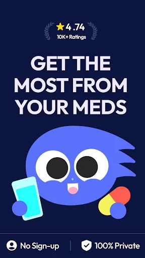 Скриншот 1 — Pillo: Pill Reminder & Alarm